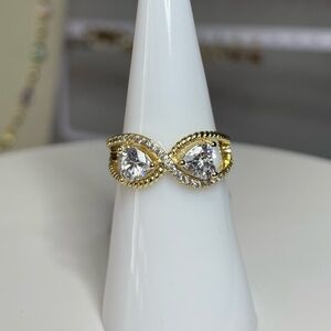 Size 7 Bow Cz Ring